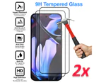 [2 Pack] MEZON Full Coverage Google Pixel 9 Pro XL Tempered Glass Crystal Clear Premium 9H HD Screen Protector (Pixel 9 Pro XL, 9H Full)