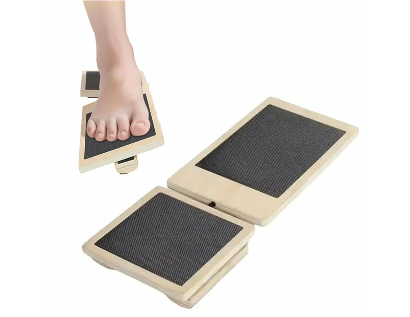 Ankle Balance Training Board Foot Strengthener Trainer Wooden Stability Exercises Pad