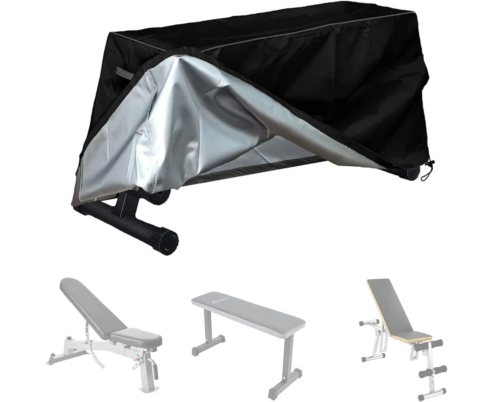 152x46x54cm Weight Bench Cover Water-resistant Protective Cover for Sit-up Board