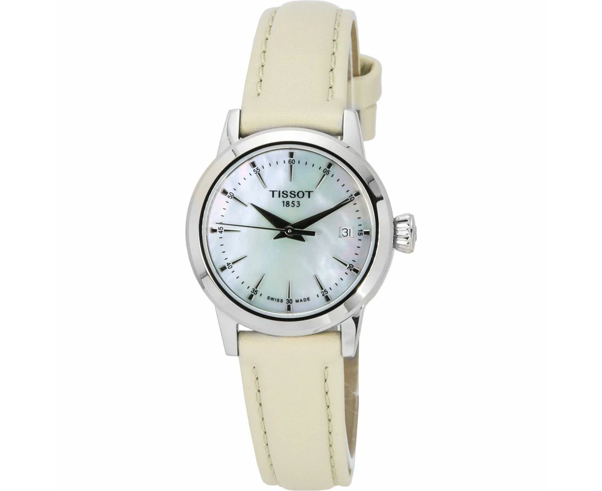 Tissot T Classic Dream Lady Leather Strap Quartz Watch