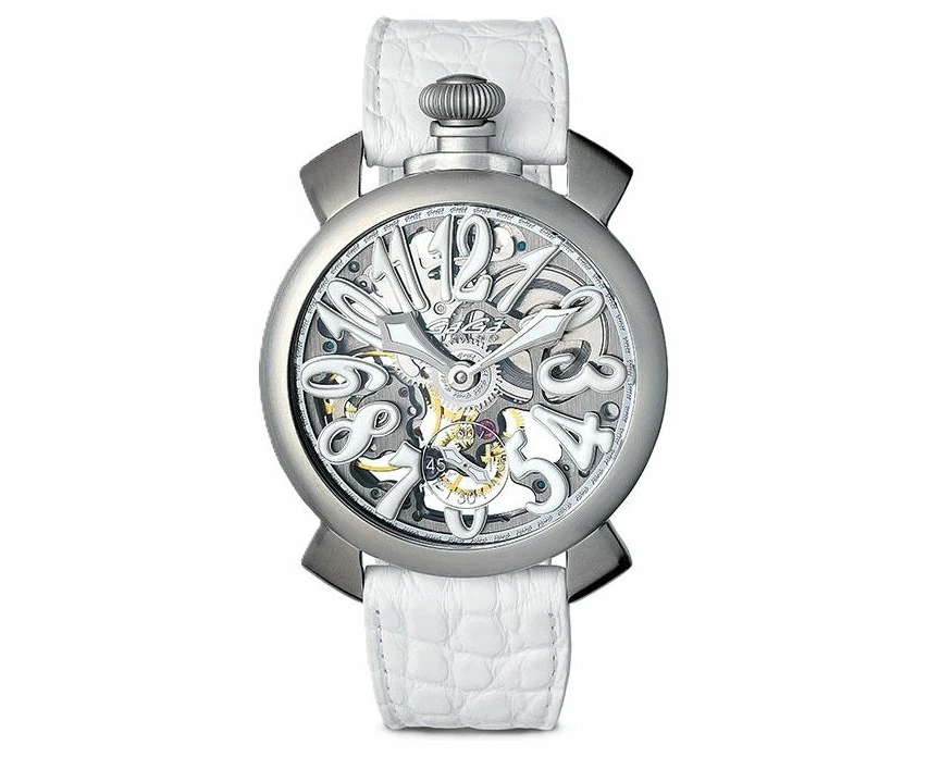 Gaga' Milano Mod. Skeleton: A Timepiece Of Enchantment