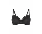 Mae Mesh Bra - Black, 42, DD (E)