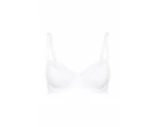 Mae Sculpted Bra - White, 36, D