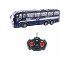 Remote Control Bus All Directions Driving RC School Bus Electronic Vehicle Toy With LED Lights-Blue