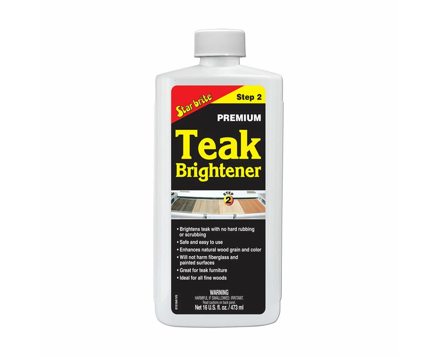 Starbrite Premium Teak Brightener 473Ml