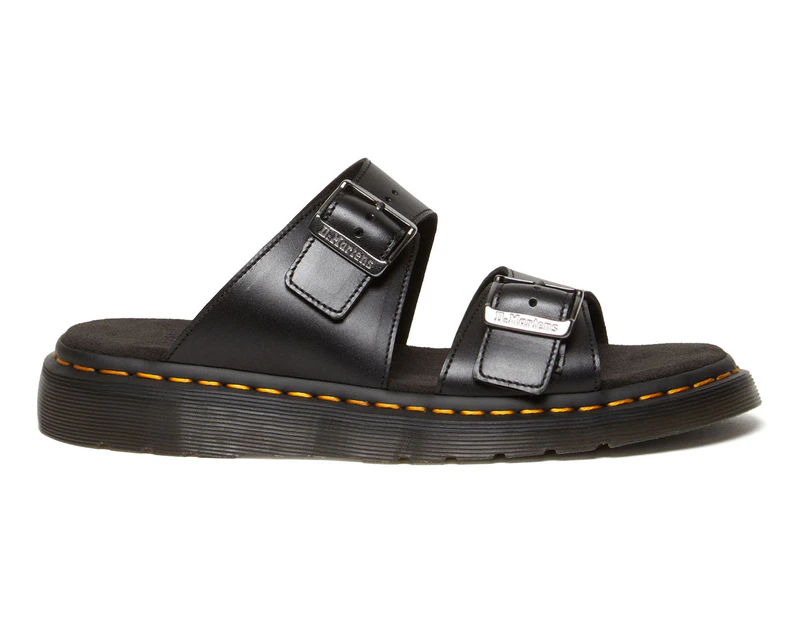 Dr. Martens Unisex Josef Analine Slides - Black