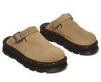 Dr. Martens Unisex Zebzag Mules - Savannah Tan E.H Suede MB