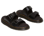 Dr. Martens Unisex Josef Analine Slides - Black