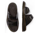 Dr. Martens Unisex Josef Analine Slides - Black