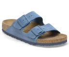 Birkenstock Women's Arizona Suede Regular Fit Sandals - Elemental Blue