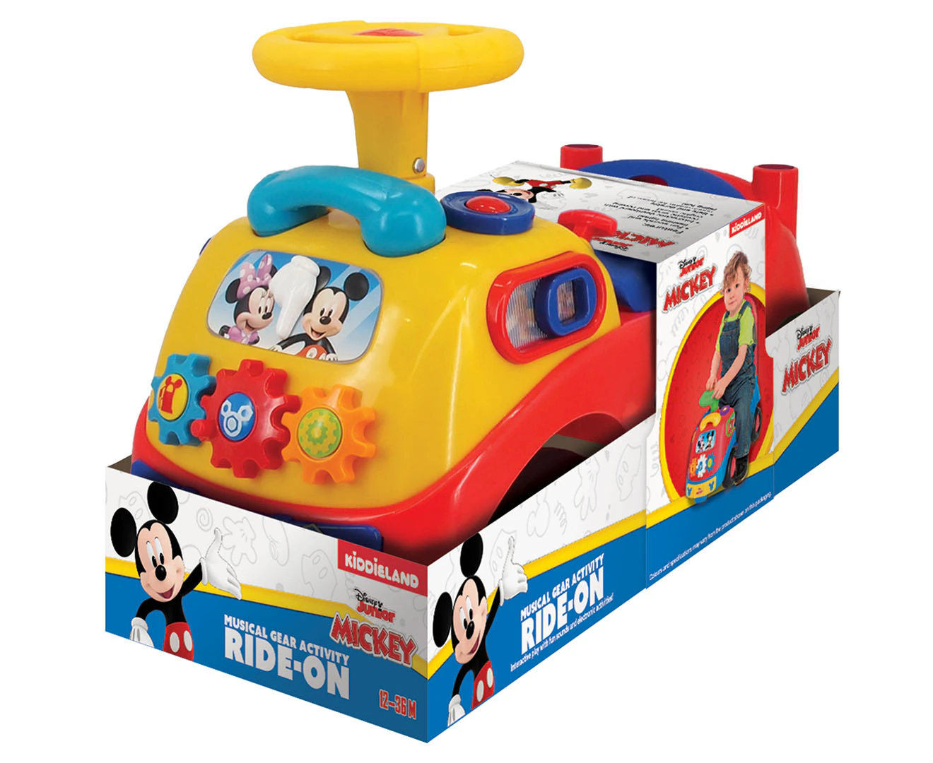 Kiddieland Mickey Musical Gears Activity Ride-On