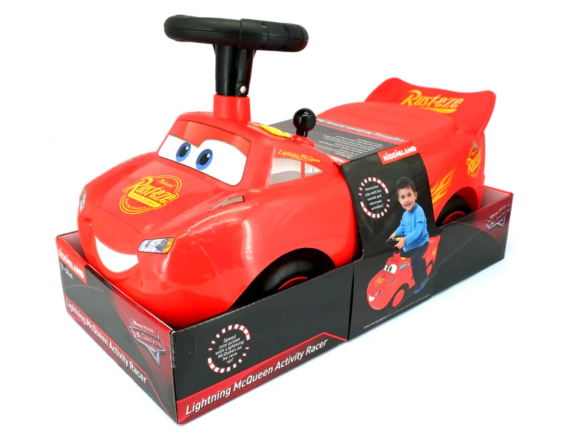 Kiddieland Lightning McQueen Activity Racer Ride-On