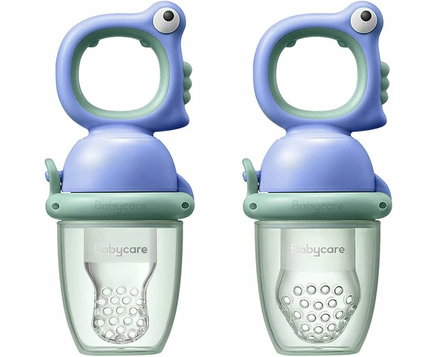 Bc Babycare T-REX TOBY Nutrition Feeder Pacifier 2pcs - Blue