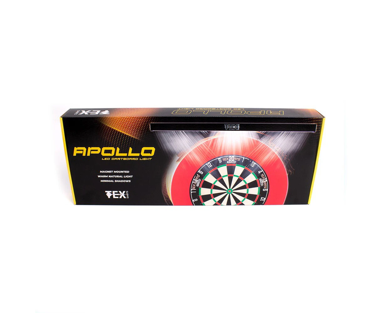 TEX Darts TEX Apollo Dartboard Light w/ Strong Magnets USB Powered Accesories