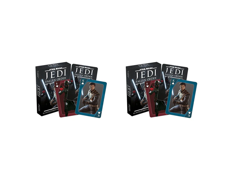 108pc Aquarius Star Wars Jedi Fallen Order Playing Cards Game Poker Deck 14y+