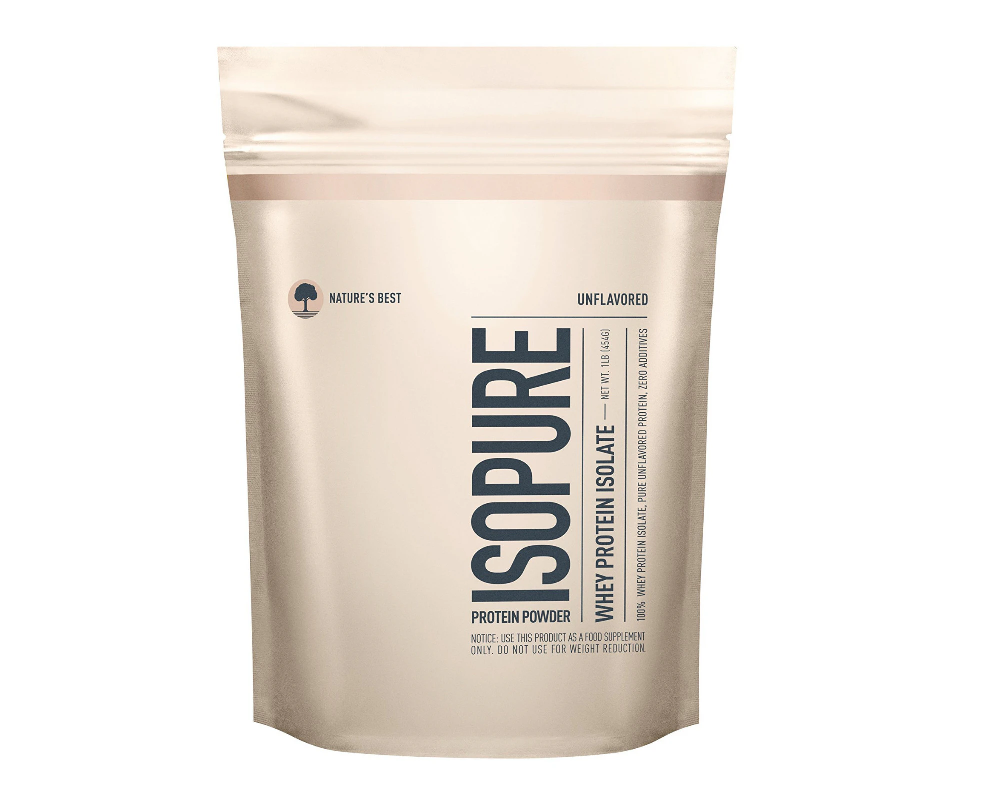 Isopure, Zero Carb Whey Protein Isolate, Natural Unflavored