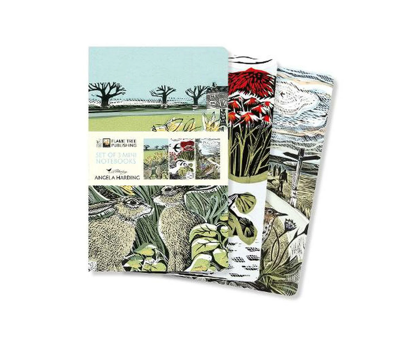 Angela Harding Set of 3 Mini Notebooks