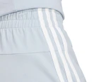 Adidas Women's Essentials Slim 3-Stripes Shorts - Wonder Blue