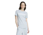 Adidas Women's Essentials Slim Logo Tee / T-Shirt / Tshirt - Wonder Blue