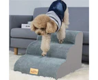 3/4/5 Step Dog Stair Pet Dog Cat Ramp for High Beds Couch Sofa,High-Density Foam