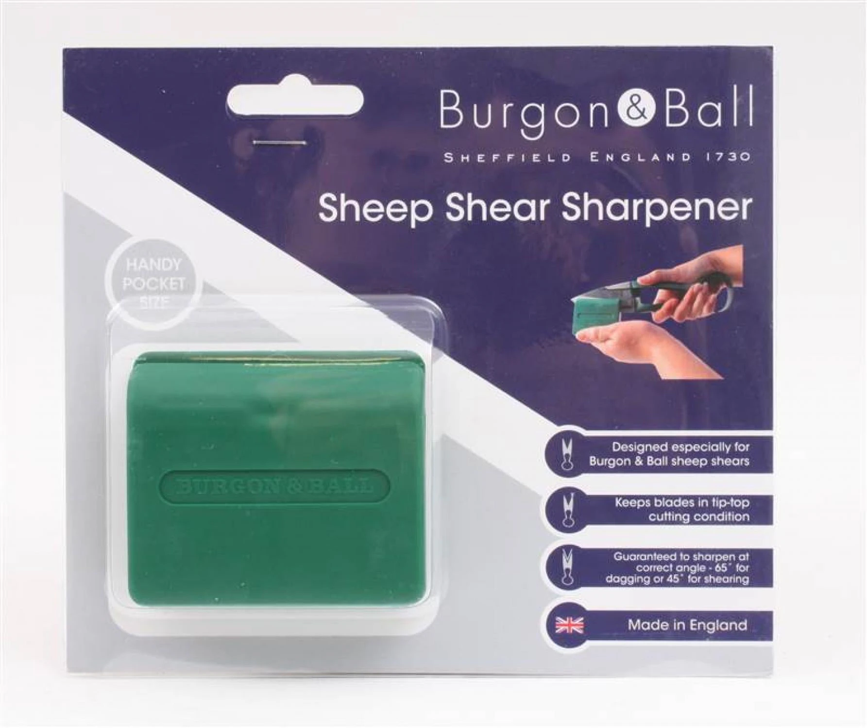 Hand Sheep Shear Sharpener Burgon & Ball