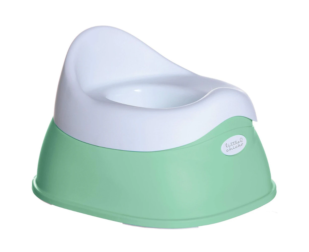 Little Chicks Easy Clean Child Training Potty Seat Mint