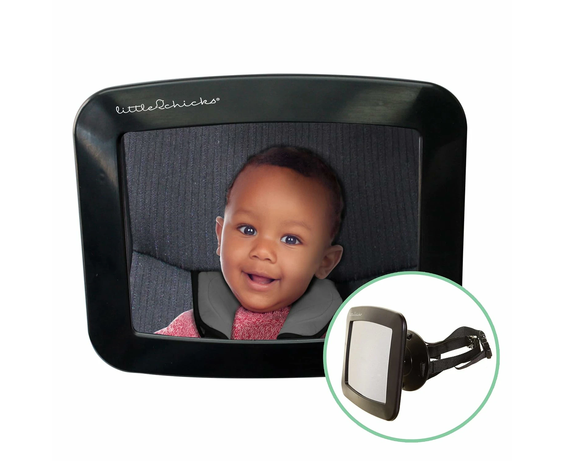 Little Chicks Adjustable Baby Mirror For Rear Facing Car Seat