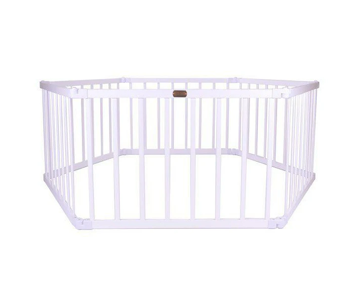 Tikk Tokk Little Boss Playpen Hexagon White