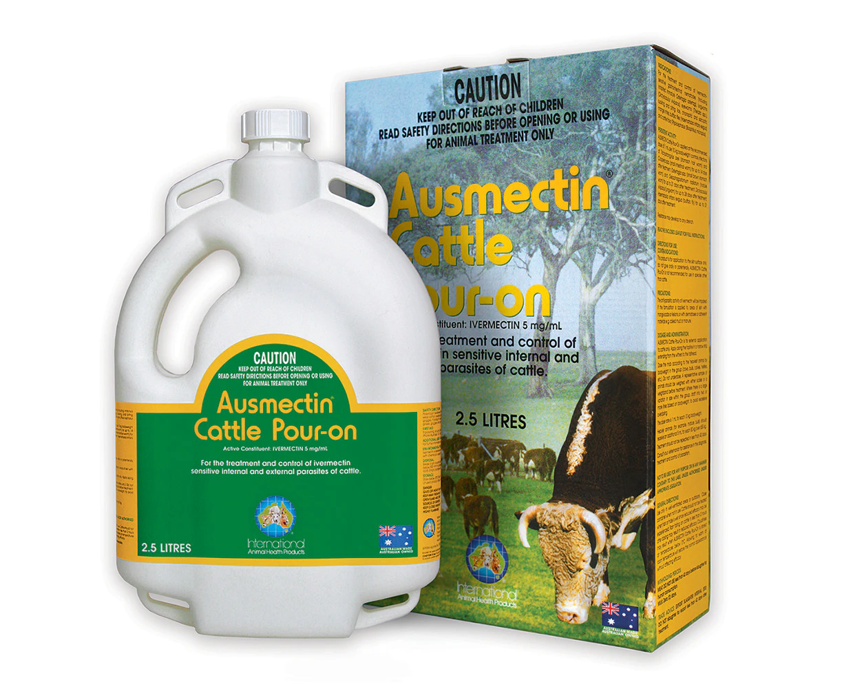 Ausmectin Pour On For Cattle 2.5l