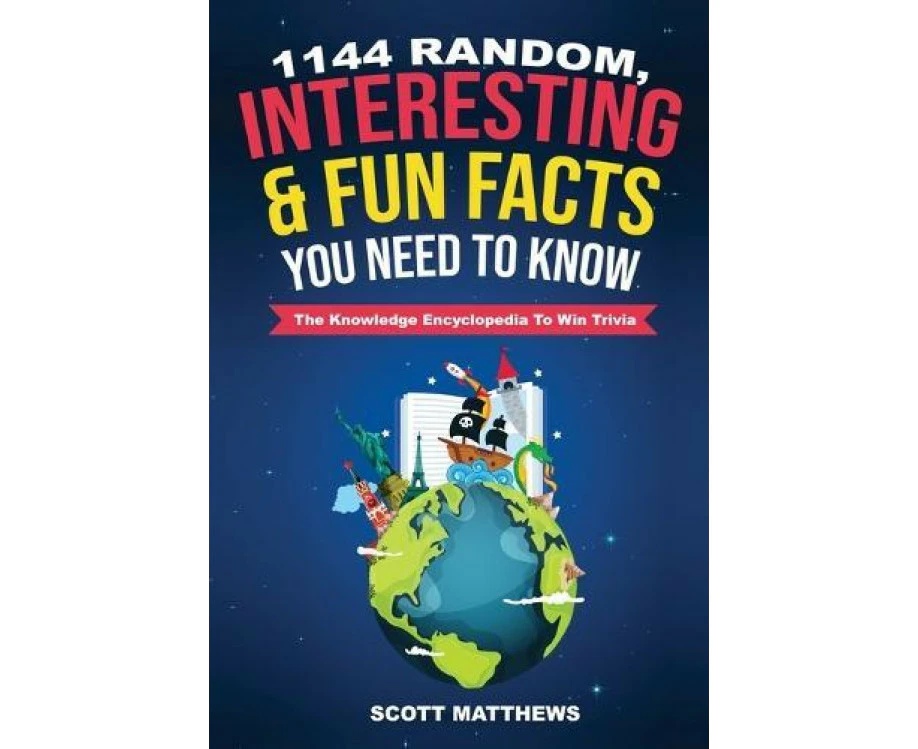 1144 Random Interesting and Fun Facts You Need To Know  The Knowledge Encyclopedia To Win Trivia by Scott Matthews