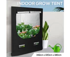 Grow Tent Indoor System Hydroponics Room 600D Oxford Plant Aluminium 100x142x180