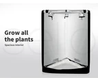 Grow Tent Indoor System Hydroponics Room 600D Oxford Plant Aluminium 100x142x180