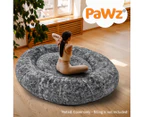 Pawz Replaceable Cover For Dog Pet Cat Donut Calming Bed Fluffy Round Plush Soft