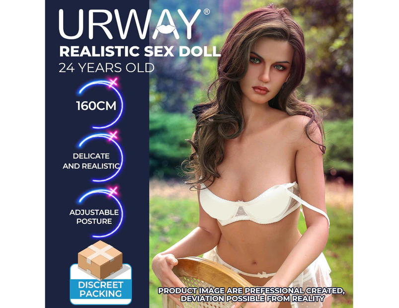 Urway Realistic Sex Doll Full Body 160cm Big Boobs Sexy Ass Adult Sex Toys Lover