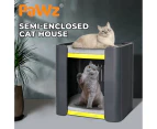 Pawz Cat House Pet Kitten Memory Foam Mat Calming Bed Kennel Soft Cabinet Indoor