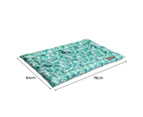 Pawz Pet Cooling Mat Dog Bed Cat Summer Self-cold Gel Palm leaf - Rectangle M L