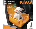 Pawz Pet Car Seat Travel Safety Carrier Bed Waterproof Removable Washable Large