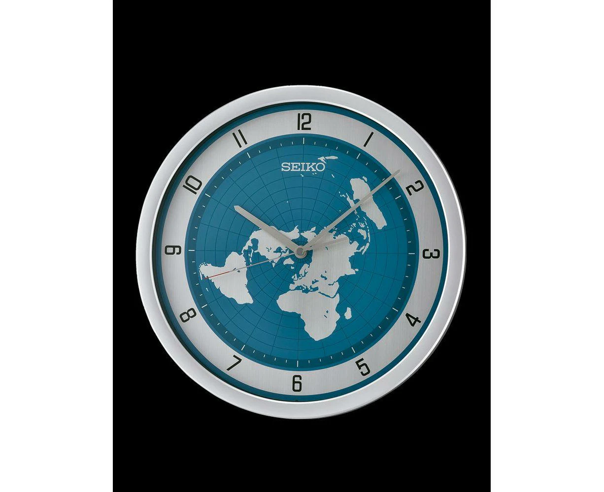 Seiko Clocks Watches Wall Clock Mod. Qxa814s Unisex Silver