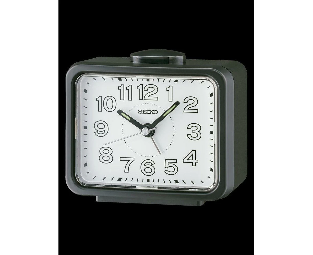 Seiko Modern Wall Clock Qhk061k For Men In Black