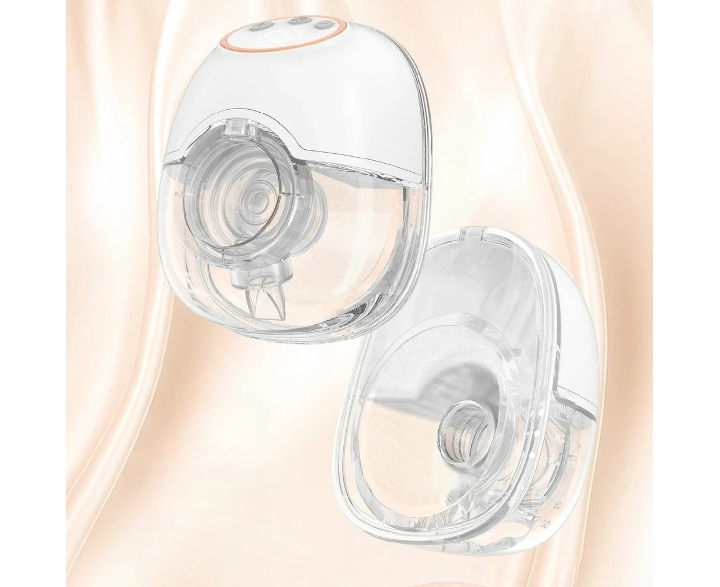 MaterniCare FlowBreeze Pro Hands-Free LCD Electric Breast Pump with 4 Flange Sizes