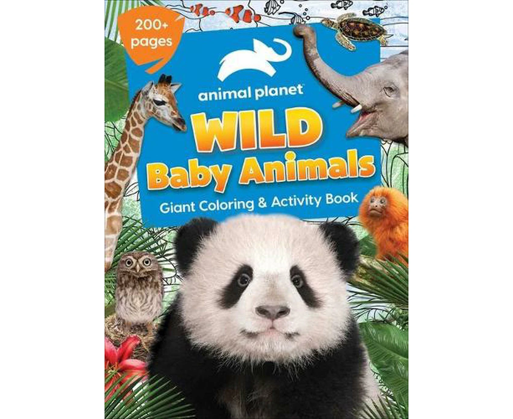 Animal Planet: Wild Baby Animals Coloring Book