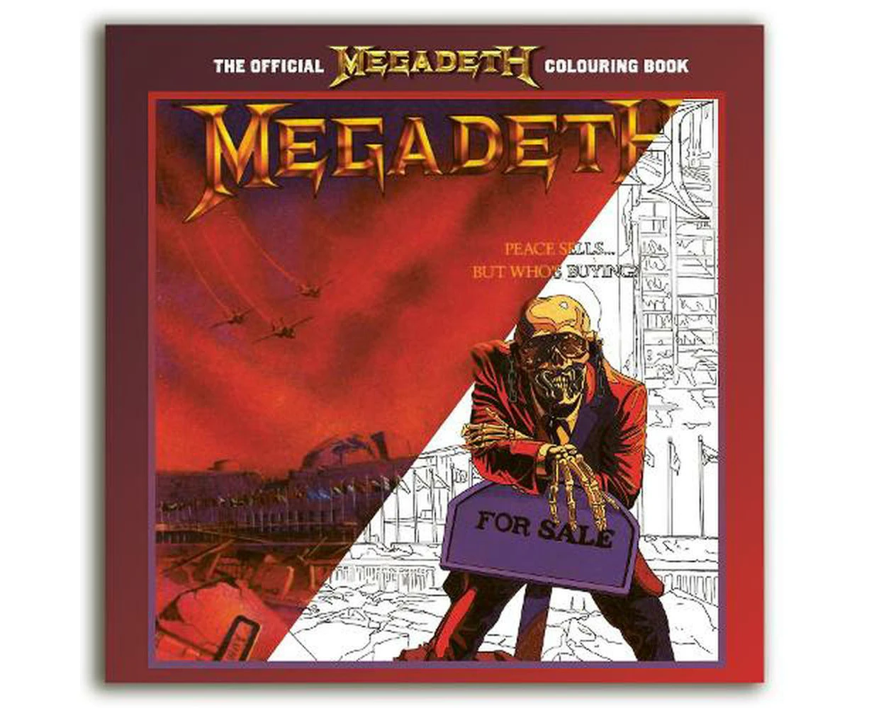 The Official Megadeth Colouring Book