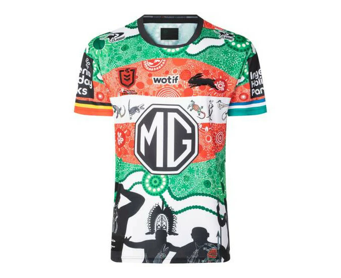 NRL 2024 Indigenous Jersey - South Sydney Rabbitohs - Adult - Mens