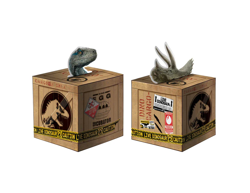 Jurassic Into The Wild Centrepiece Decorating Kit Pack of 2