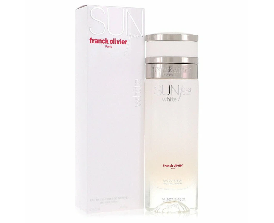 Sun Java White by Franck Olivier Eau De Parfum Spray 2.5 oz for Women