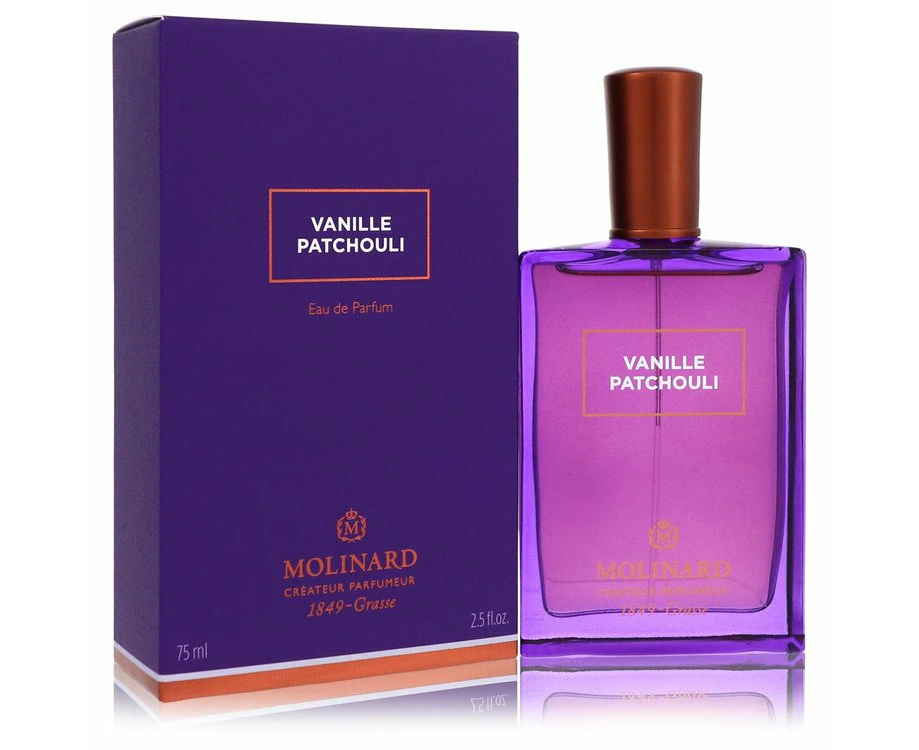 Vanille Patchouli by Molinard Eau De Parfum Spray (New Packaging) 2.5 oz for Women