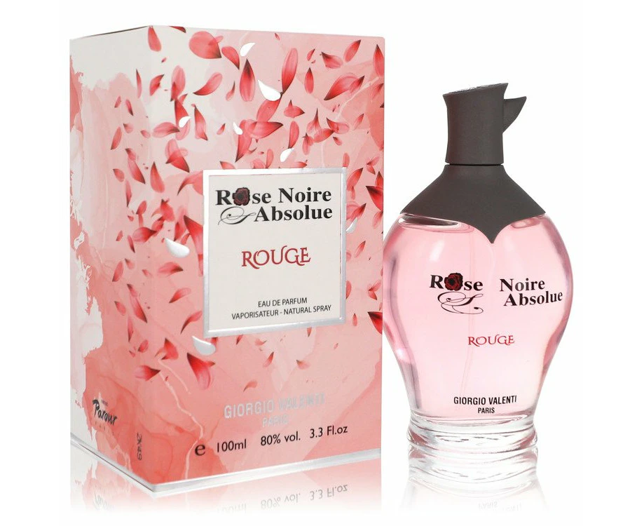 Rose Noire Absolue Rouge by Giorgio Valenti Eau De Parfum Spray 3.3 oz for Women