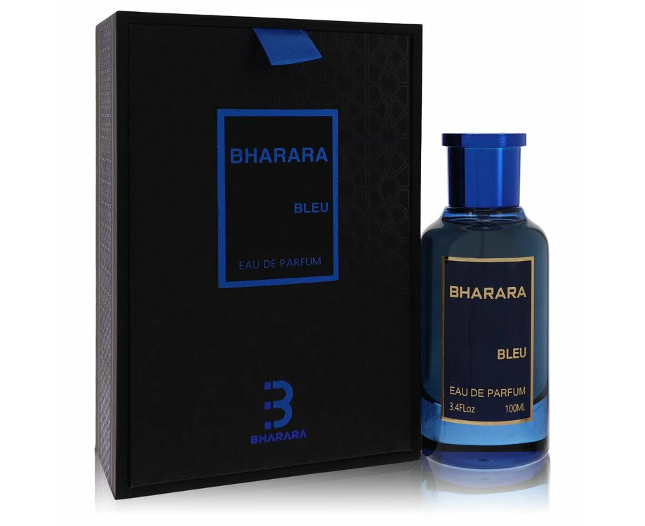 Bharara Bleu by Bharara Beauty Eau De Parfum Spray + Refillable Travel Spray (Unisex) 3.4 oz for Women