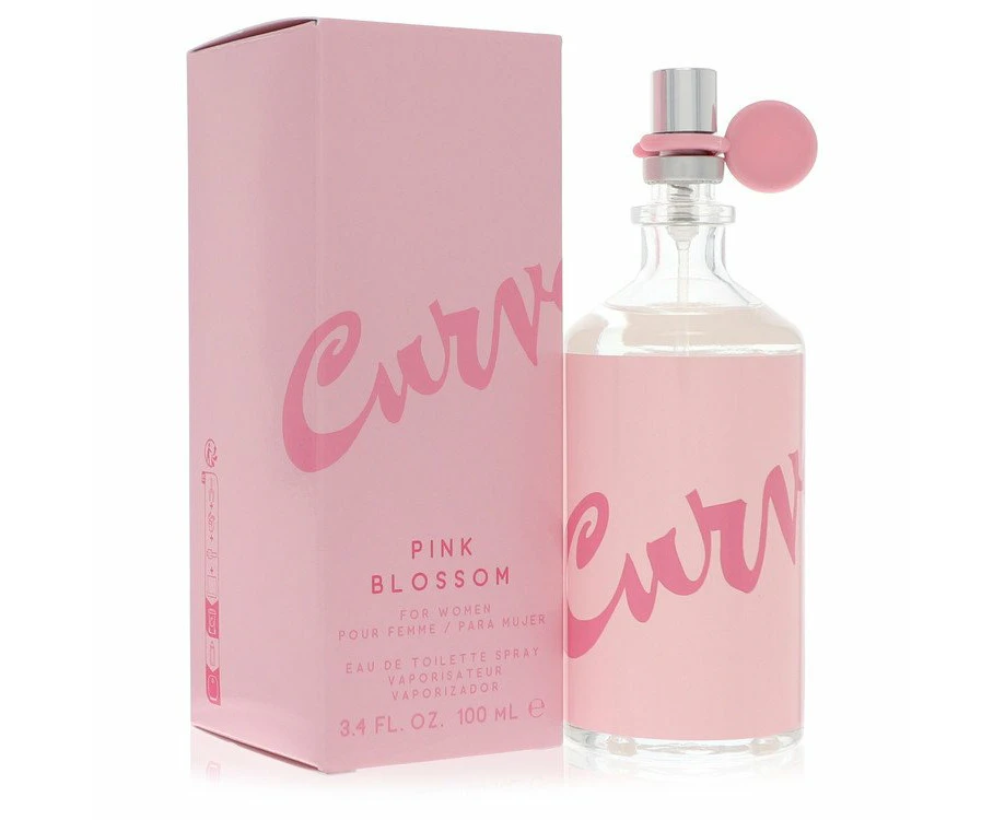 Curve Pink Blossom by Liz Claiborne Eau De Toilette Spray 3.4 oz for Women