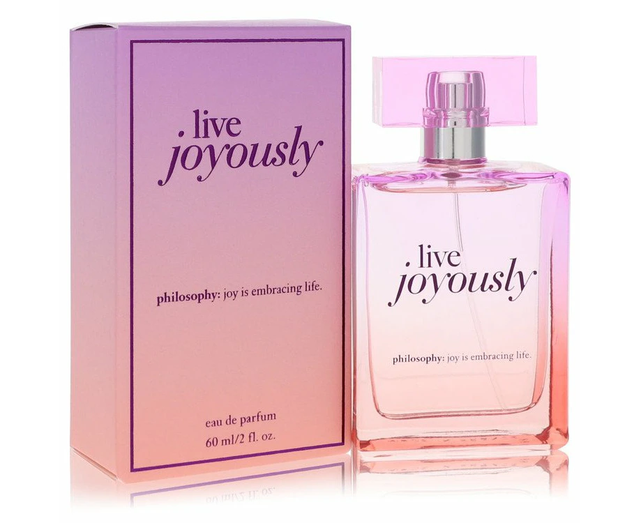 Live Joyously by Philosophy Eau De Parfum Spray 2 oz for Women